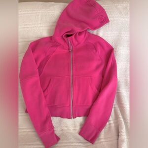 Lululemon Scuba Full-Zip Cropped Hoodie